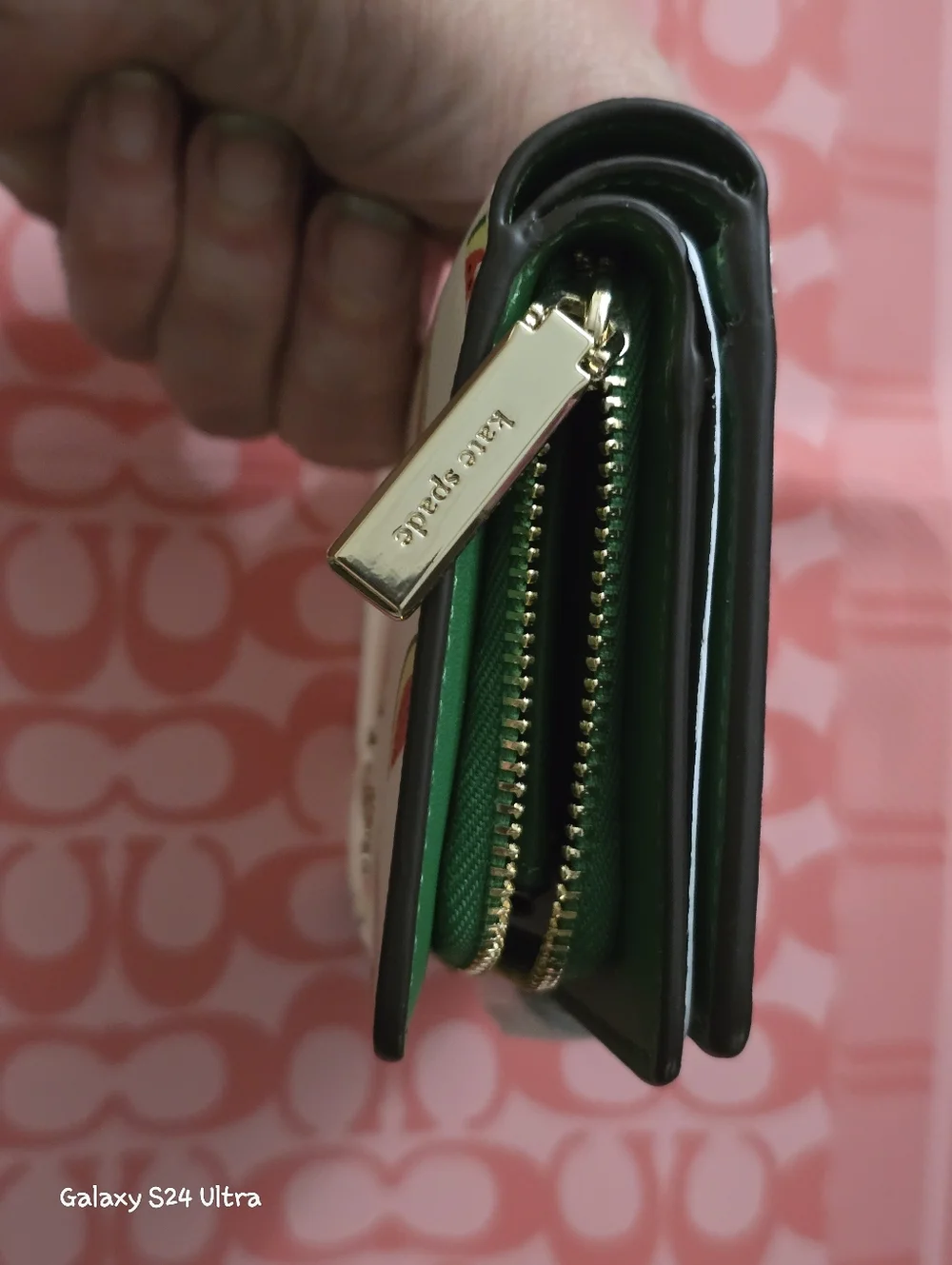 Kate Spade NY Staci Watermelon Party Bifold Wallet NWT - Picture 10 of 15